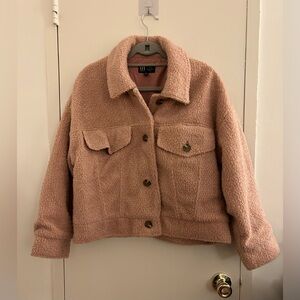 NWOT Zara Trf Teddy Jacket